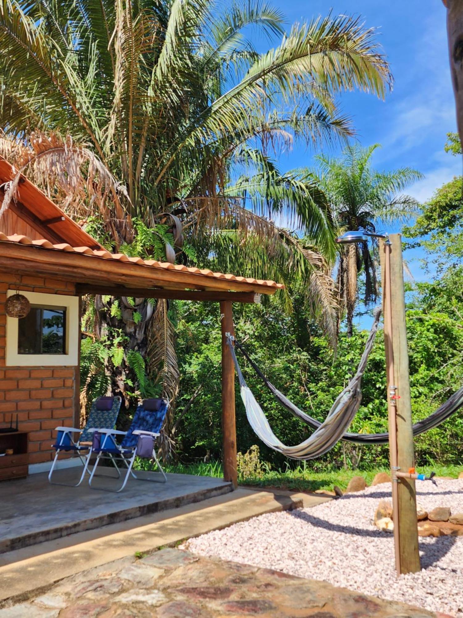 Refugio No Meio Da Natureza - Chale Pe De Serra Алту-Параизу-ди-Гояс Экстерьер фото