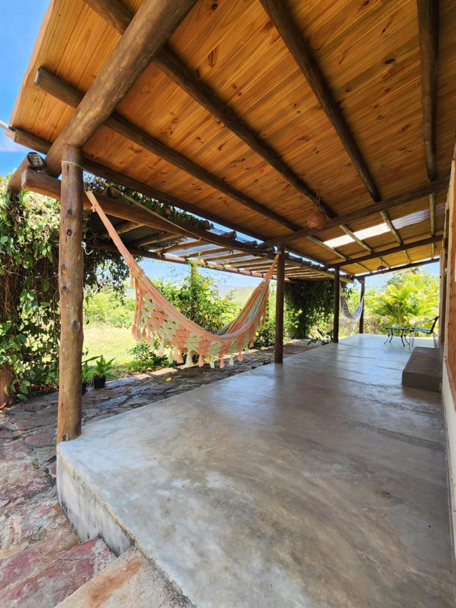 Refugio No Meio Da Natureza - Chale Pe De Serra Алту-Параизу-ди-Гояс Экстерьер фото