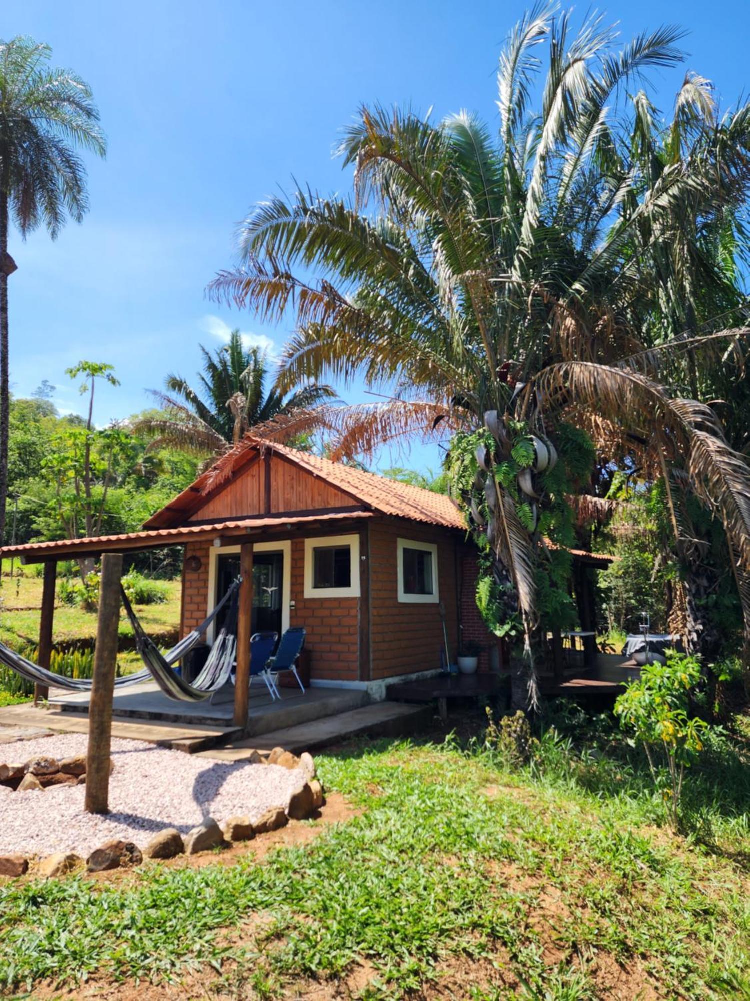 Refugio No Meio Da Natureza - Chale Pe De Serra Алту-Параизу-ди-Гояс Экстерьер фото