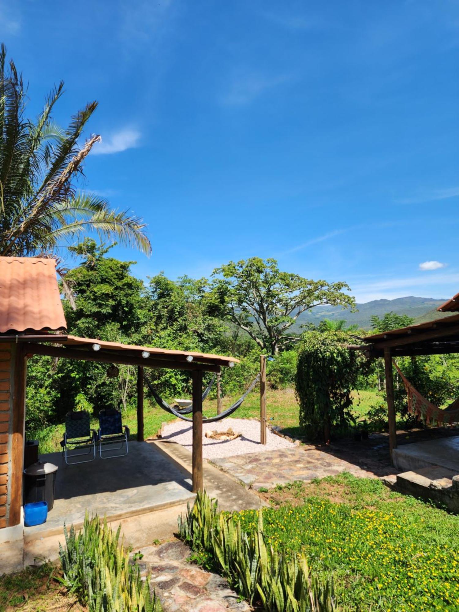 Refugio No Meio Da Natureza - Chale Pe De Serra Алту-Параизу-ди-Гояс Экстерьер фото